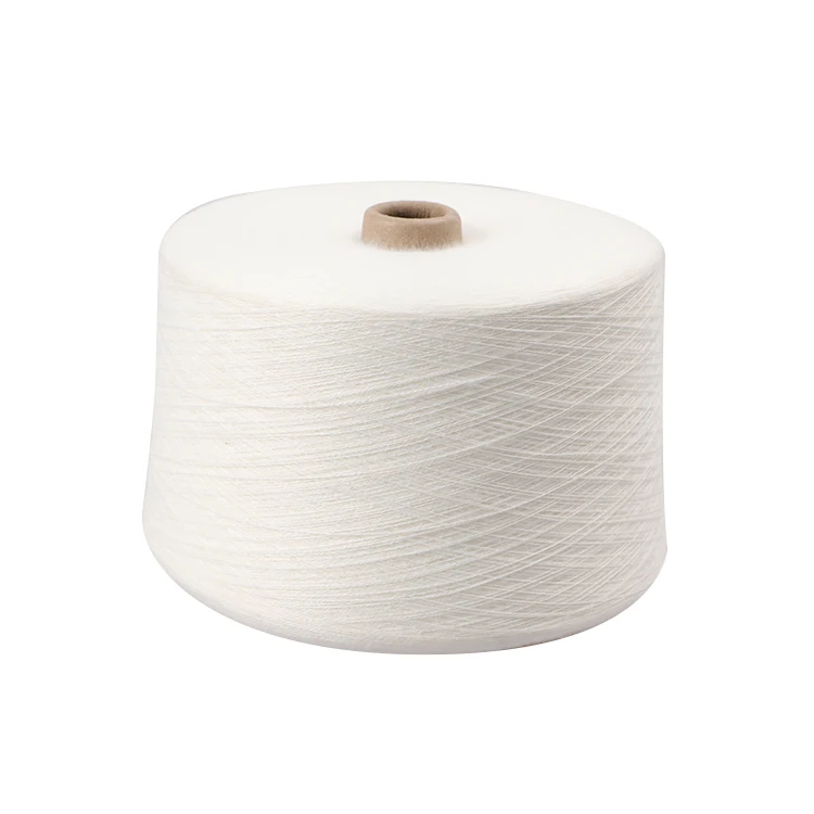 Wholesaler 100% Raw White Acrylic Yarn