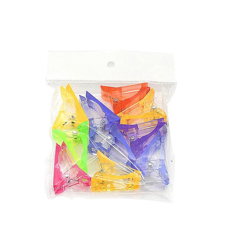 Manicure tool Crystal extension plastic shaping clip crystal glue clip manicure crystal nail mold fixing clip