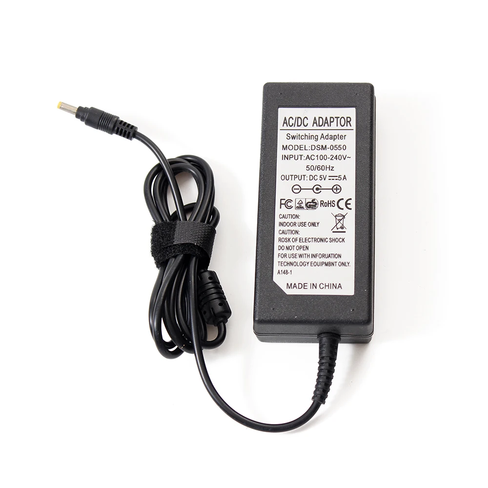 Manufacturer universal 25w 5v 5a power adapter
