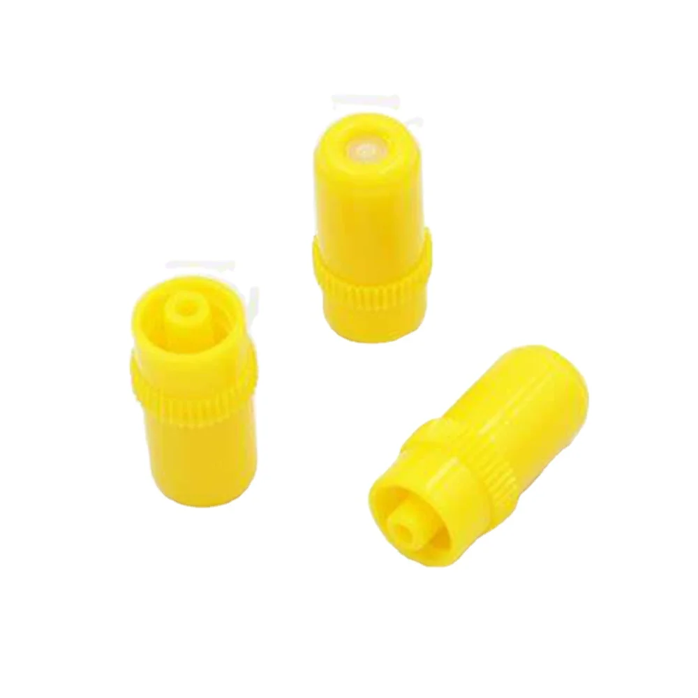 Disposable Medical IV injection port cap catheter cap heparin cap for promotion