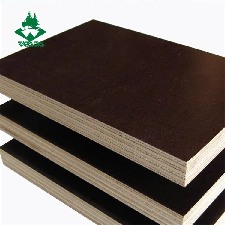 film faced plywood F17 standard formwork board for concrete construction used