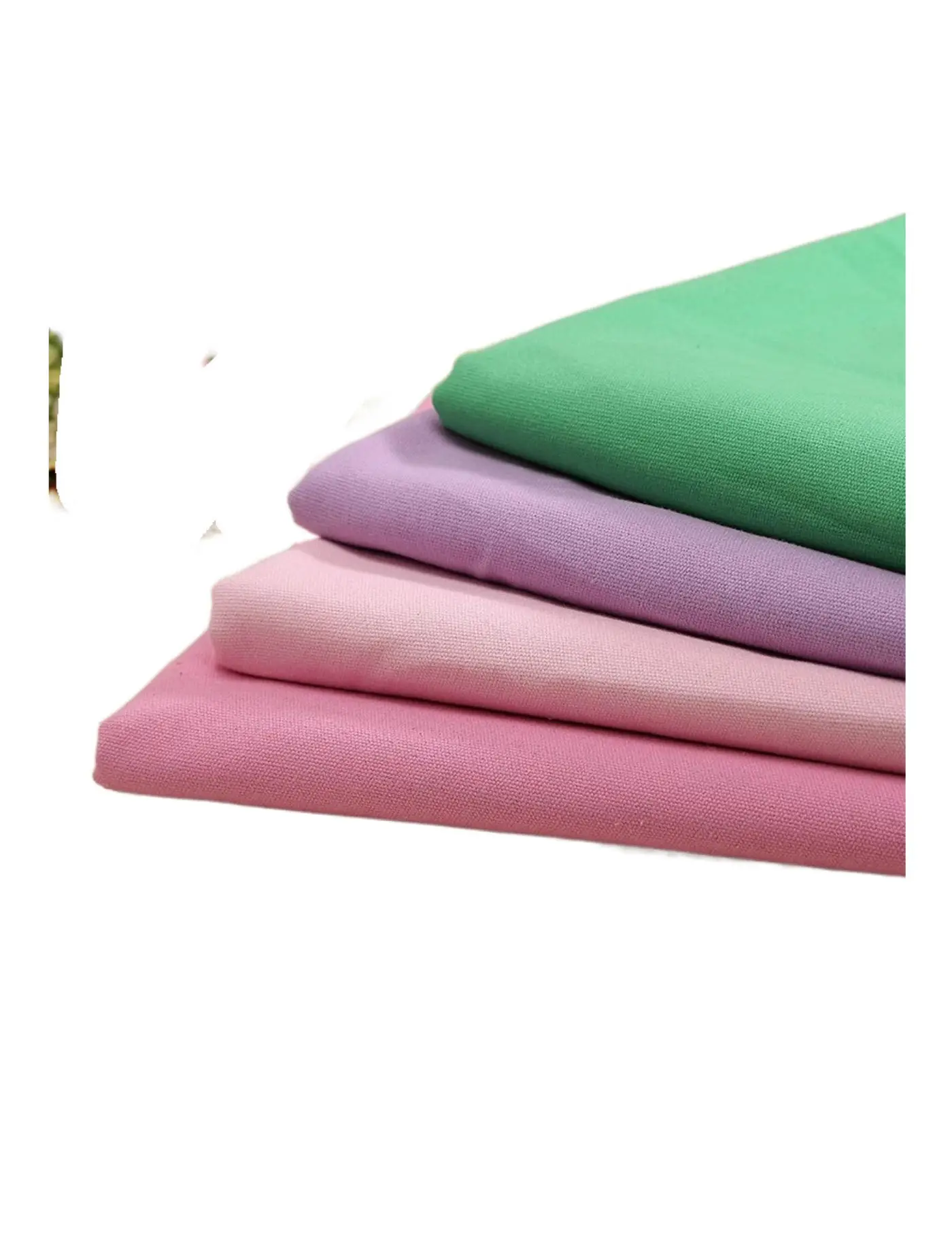 12 Oz canvas 2*2 plain cotton active dyed fabric solid color handbag backpack fabric carded textile canvas