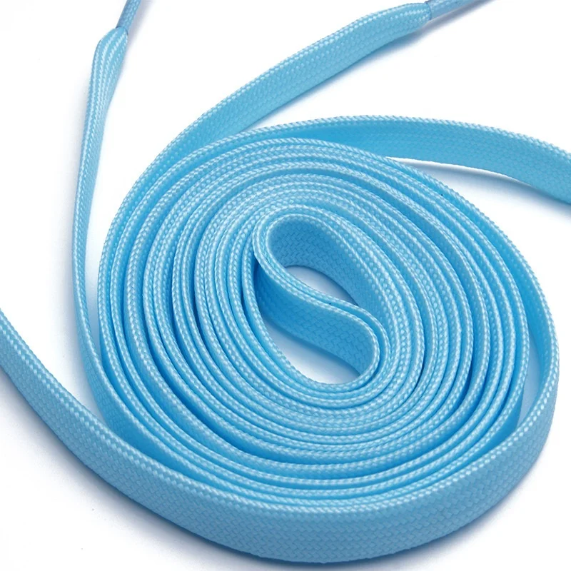 Женские и мужские детские шнурки для ботинок 10 мм белые люминесцентные светящиеся плоские шнурки на заказ