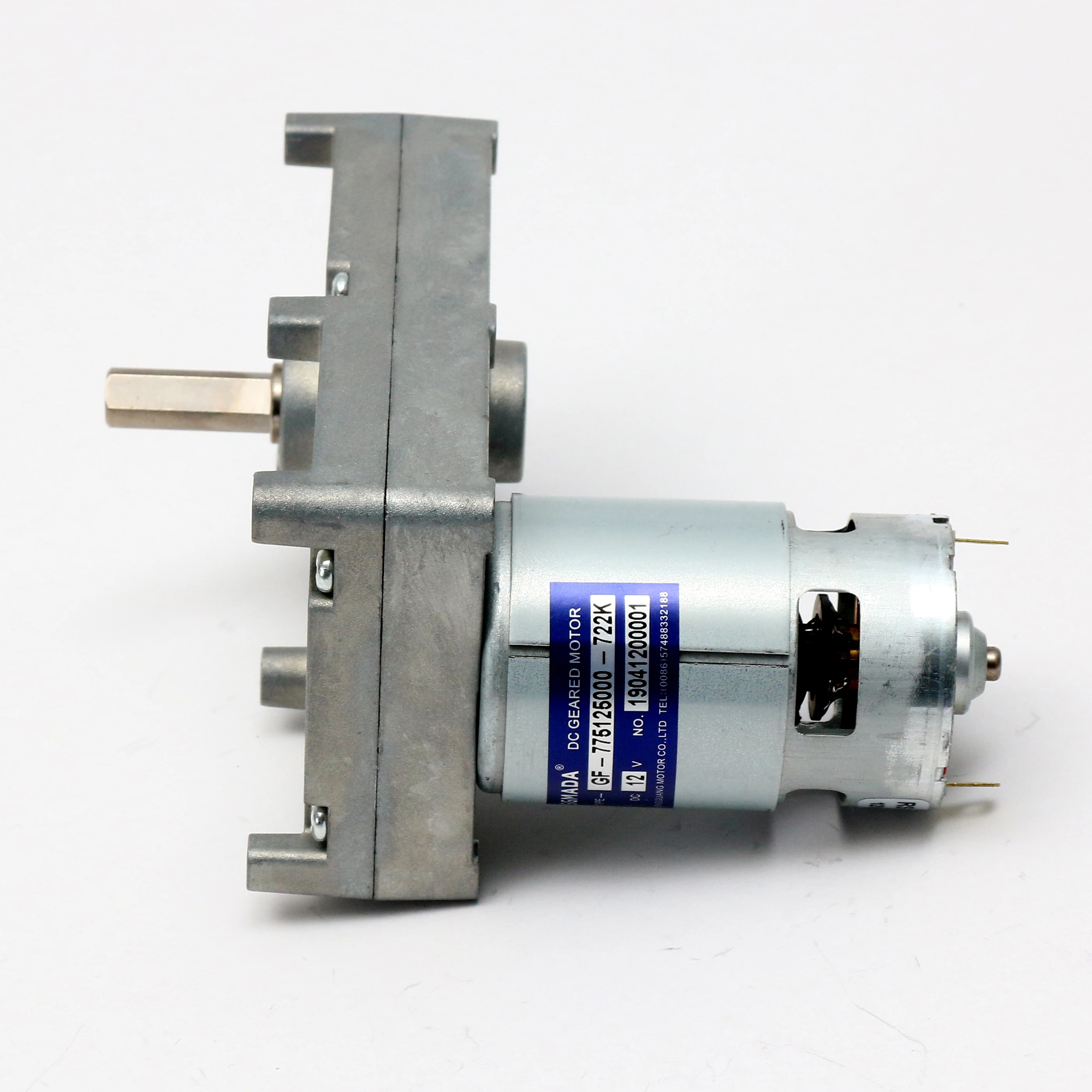 12V high torque low rpm gear motor 775