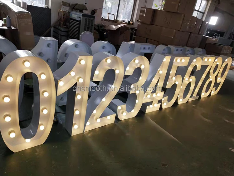 Factory Wedding Party Supplier 3ft 4ft Giant Love Letters Marquee Giant Led Light Up Letters for Wedding