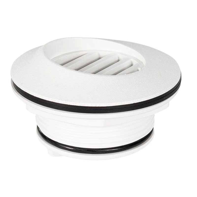 Drain Boat Hull Plug Kayak Scupper Hole Plugs Bung Silicone Plug for Universal Kayak Marine White ABS