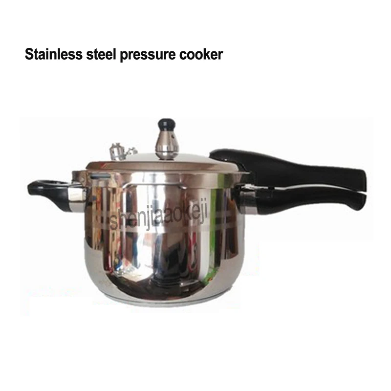 
2L Stainless steel pressure cooker 16cm Cooking Pan Household kitchen stew pot Commercial Pressure cooker stove Kitchenware 1pc 