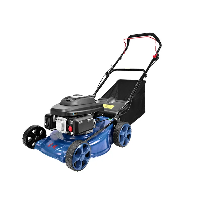 Бензиновая газонокосилка, четырехтактный двигатель Zongshen с воздушным охлаждением, бензиновая газонокосилка толкаемого типа