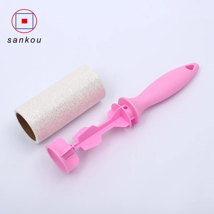 Best seller fur dust good quality  pet hair small plastic pet lint roller refill for cleaning clothes
