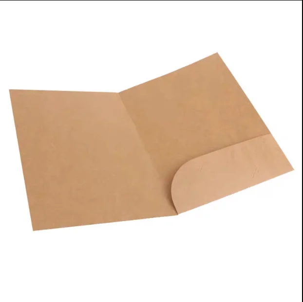 30 Years factory Printing A4 A5 Manufacture Custom Waterproof Cardboard A4 Presentation Paper Business File Folder With Slot