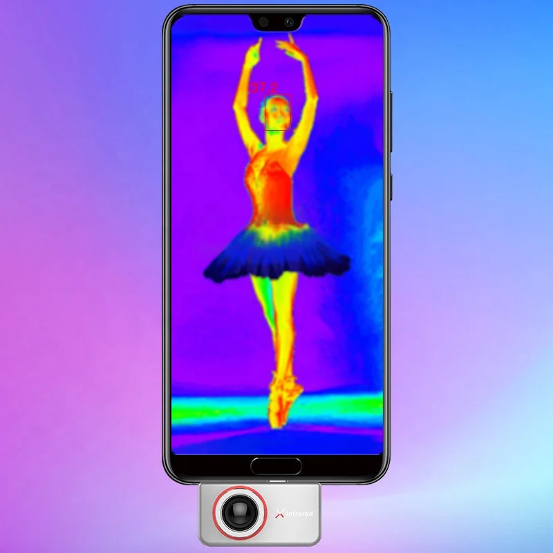 High Resolution Portable Thermal Infrared Image Mobile Phone Camera For Smartphone Imaging