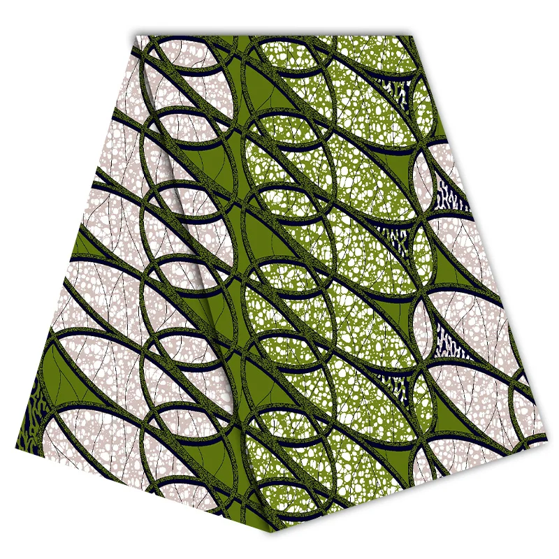 Customized Wax Print Ankara Ghana and Hollandais Style Material African 100% Cotton Fabric