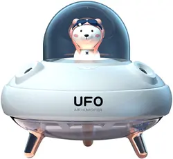 Amazon Hot Selling UFO Toy Atomizer Water Meter Ultrasonic Quiet Desktop Mini USB Aromatherapy Humidifier