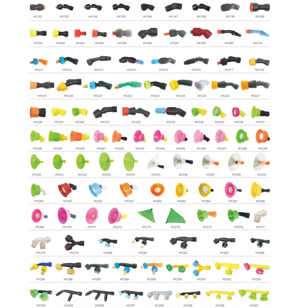 Sprayer nozzle Irrigation brass long nozzle adjustable mist sprayer nozzle