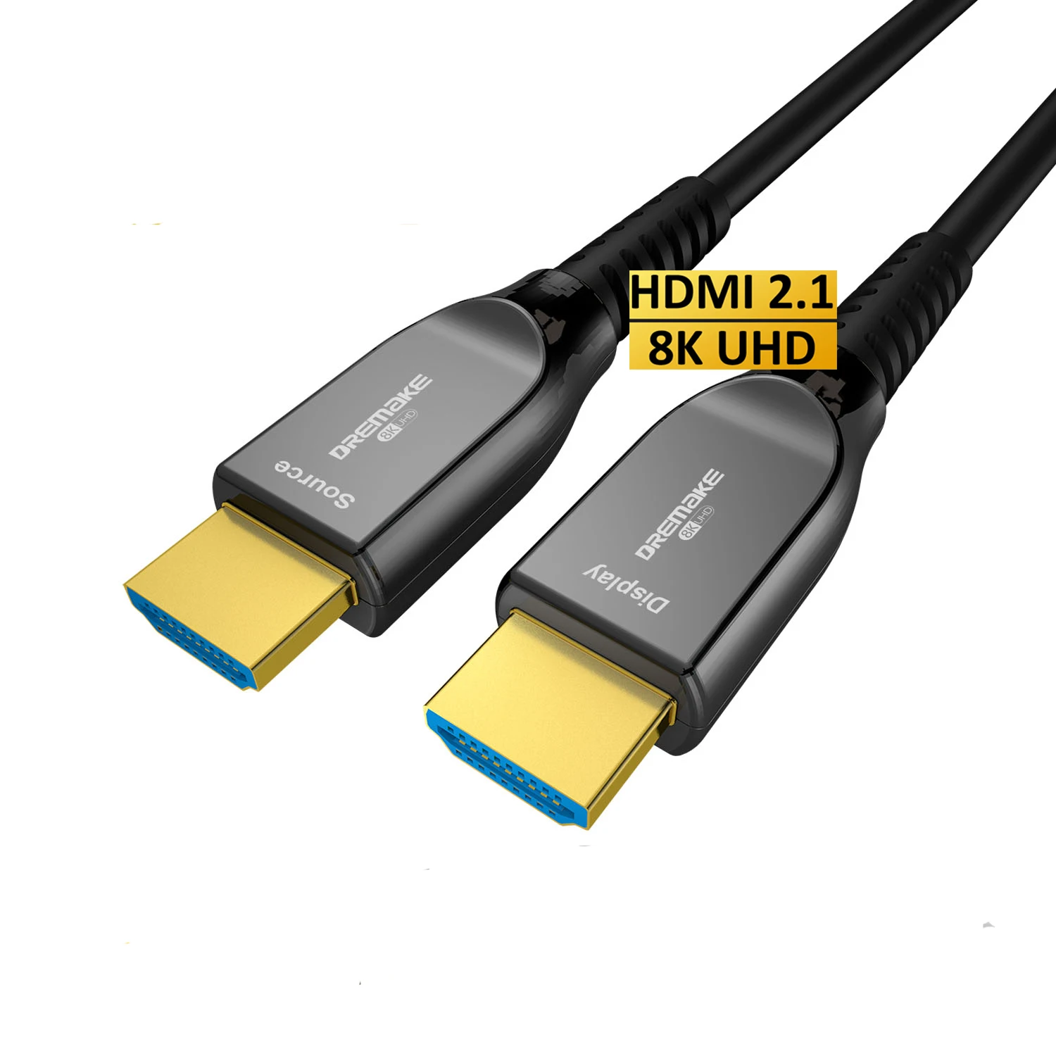 Hdmi-кабель 100 м 8K 2 1 Ultra-hd UHD 3D 48 Гбит/с AOC поддерживает HDCP2.2