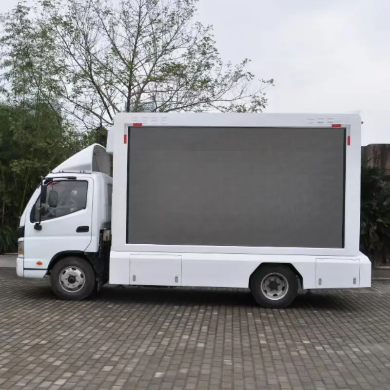 JCT 3360W LED digital screen ISUZU/FOTON/DONGFENG/HINO billboard advertising truck for sale