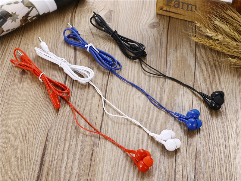 New Arrival 3.5mm CY-064 Stereo Clear Sound Sports Headset Music Bass Headphone Game In Ear CY064 Wired Earphones Mic Earbud