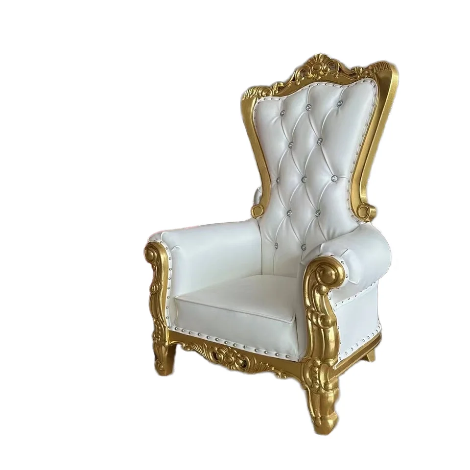 Роскошное свадебное сиденье с высокой спинкой диван Королевский трон один стул для гостиничной мебели банкетных и свадебных