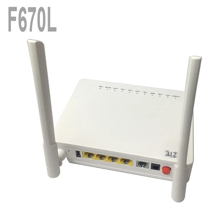 Optical Fiber Network 5G 5Gz SFP Routers Wireless Pppoe ONU WiFi FTTH Voice F670L F670 F610 F660 V8.0 F660 For ZTE ONU XPON ONT