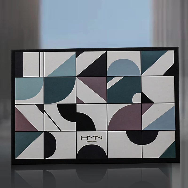 HMN Contouring Makeup Palette With Mirror  6 Highly Pigmented Matte Colors Highlight and Contour Powder Palette