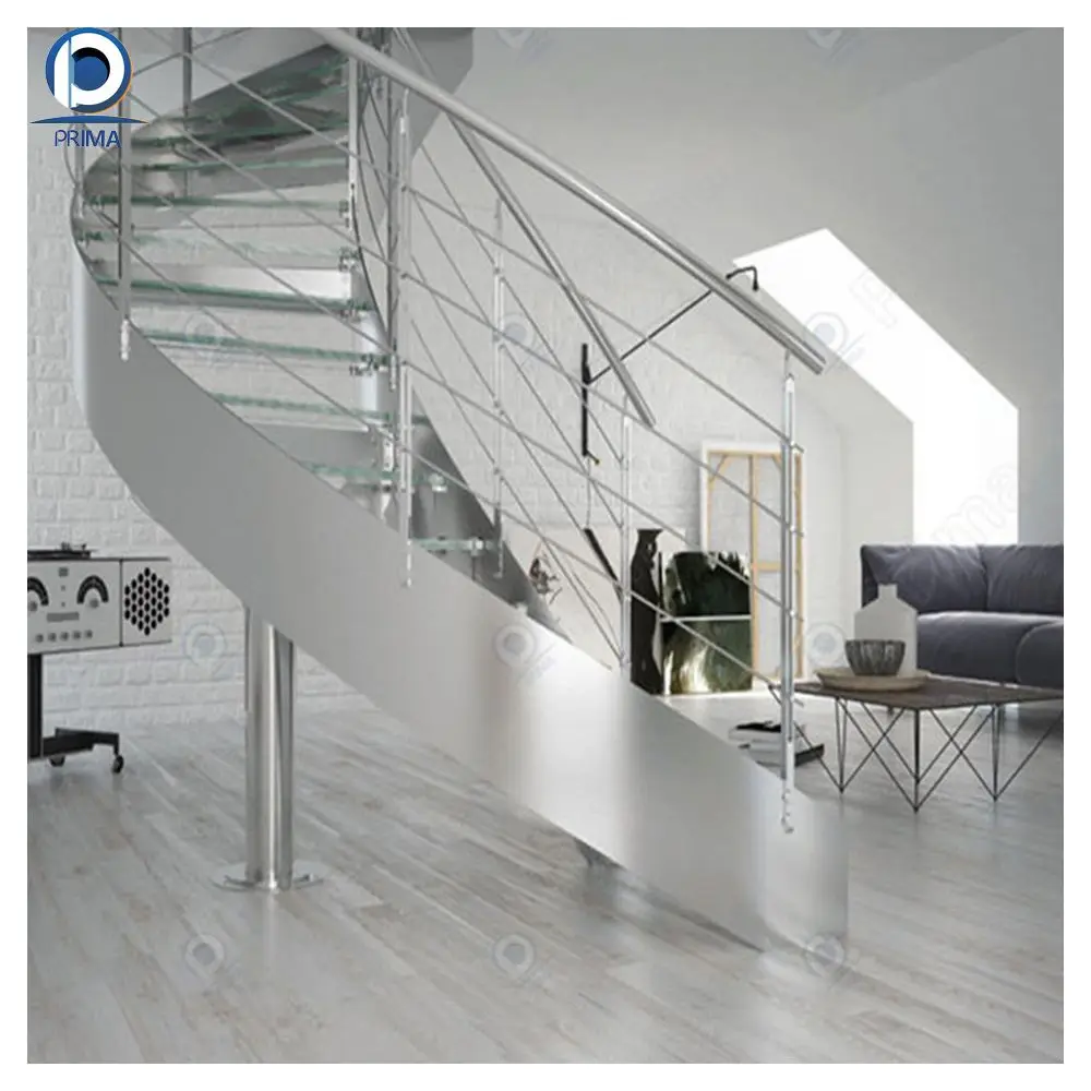 Cbdmart  china cheap price electric portable folding stairs design telescopic Staircase curved staircase