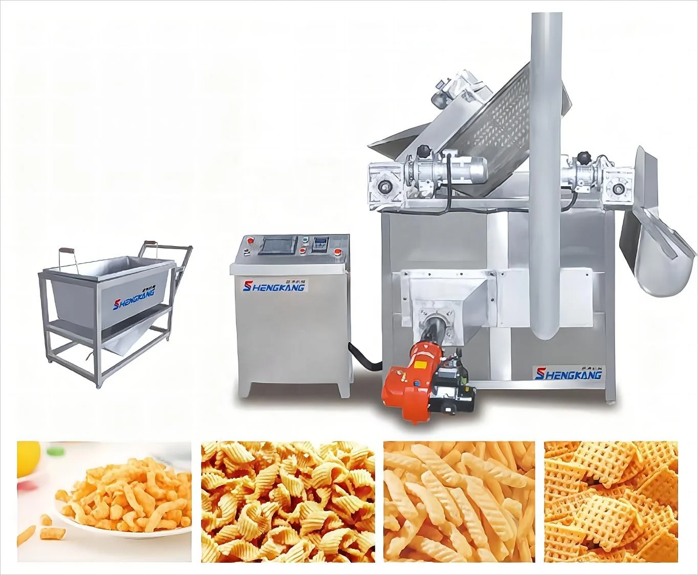 High Quality Small Scale Commercial Electric Deep Fryer for Fried Chicken and Potato Chips French Fries Use