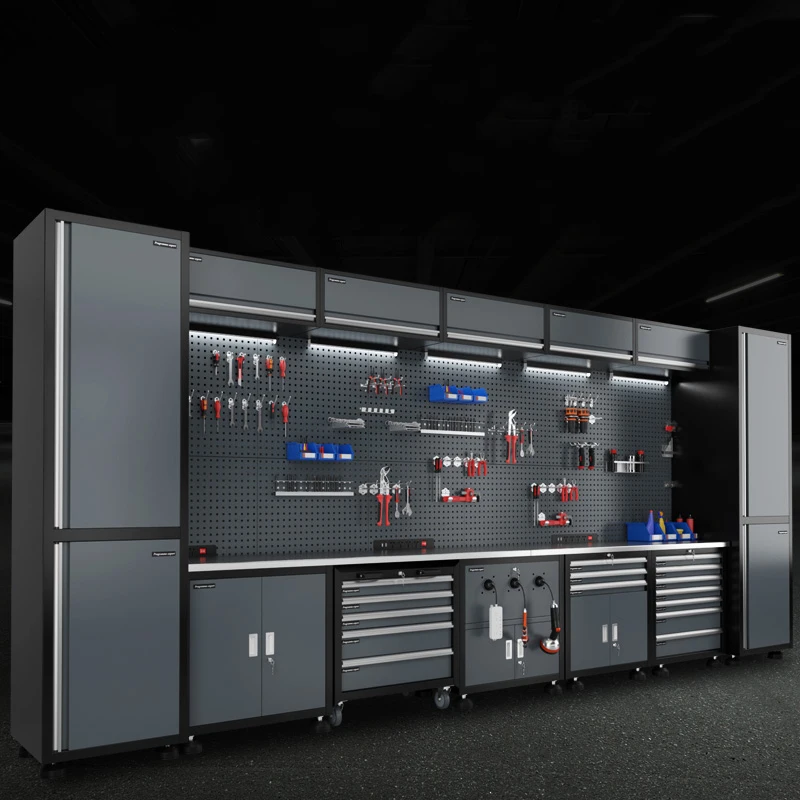 Workshop garage metal tool cabinet tool cart cabinet