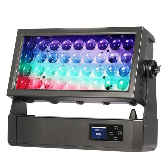 Landscape Floodlight Co9z LED Flood 36x15W ZOOM RGBW Line-Control Led Wall Washer (WDMX)