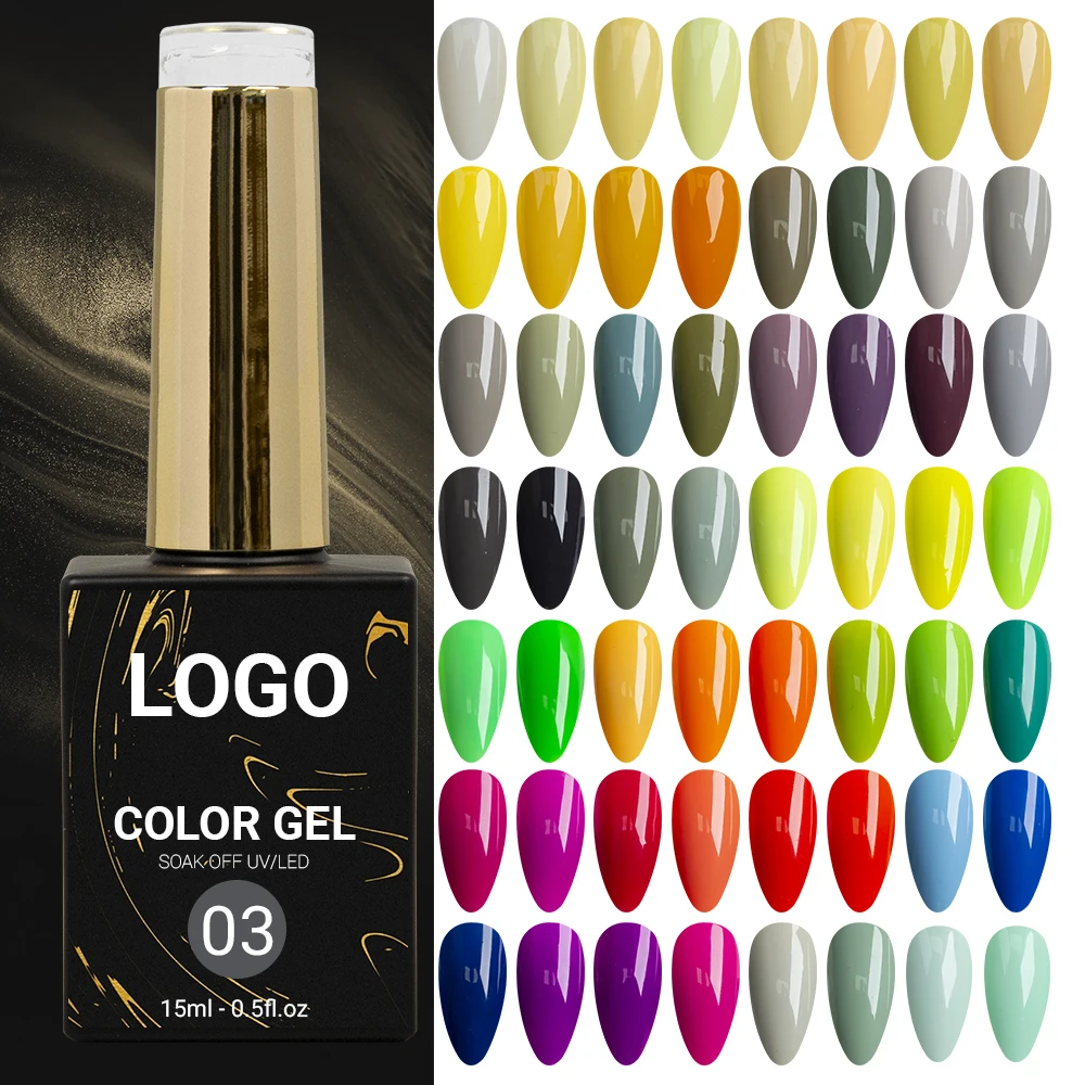 Lehchis Hot sale Wholesale Nail Polish 6 Bottles Supplies 15ml high quality custom nails gel uv gel polish