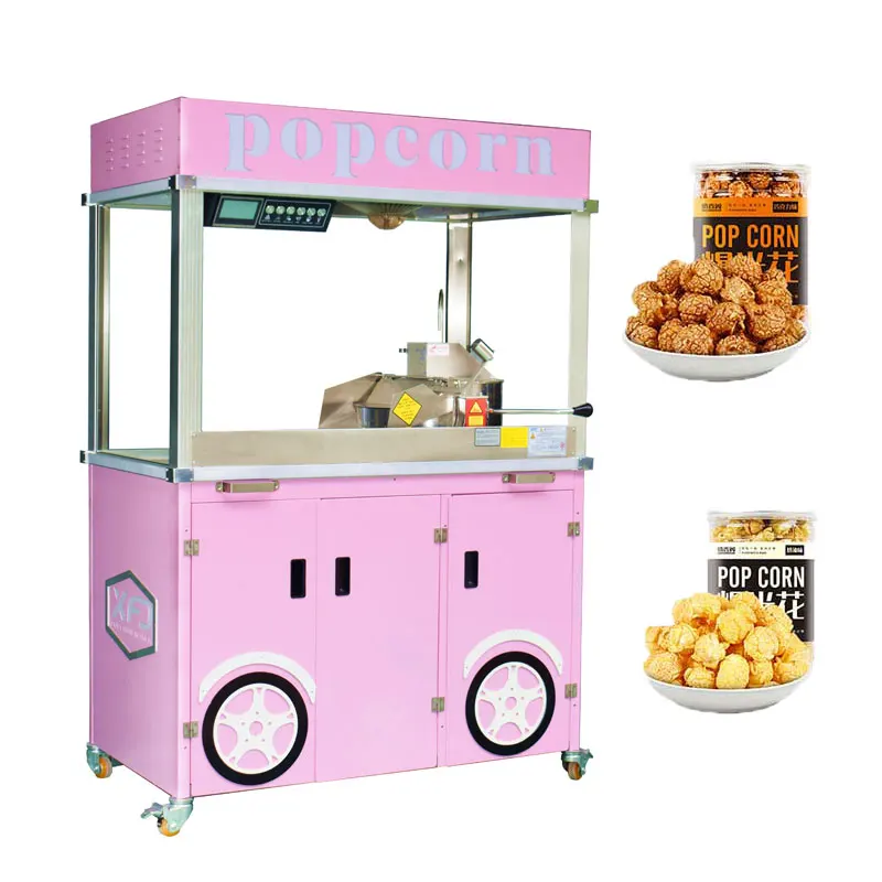 
Eye Attracting Popcorn Machine Pink Popcorn Popper for Commercial Venues Hot Sale 36oz Pink Popcorn Equipment 