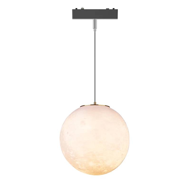 Durable Magnetic ball pendant light bulb light Downlight spotlights  Magnetic circular bowling light Earth Lamp Lunar Lamp