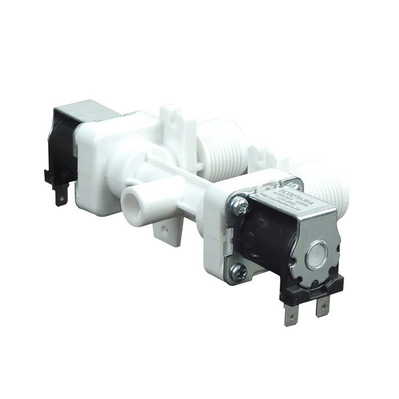Hot and Cold Double Way Water Solenoid Valve Water Single  Inlet Valve for Water Purifier / D/W Water purifier Spare parts
