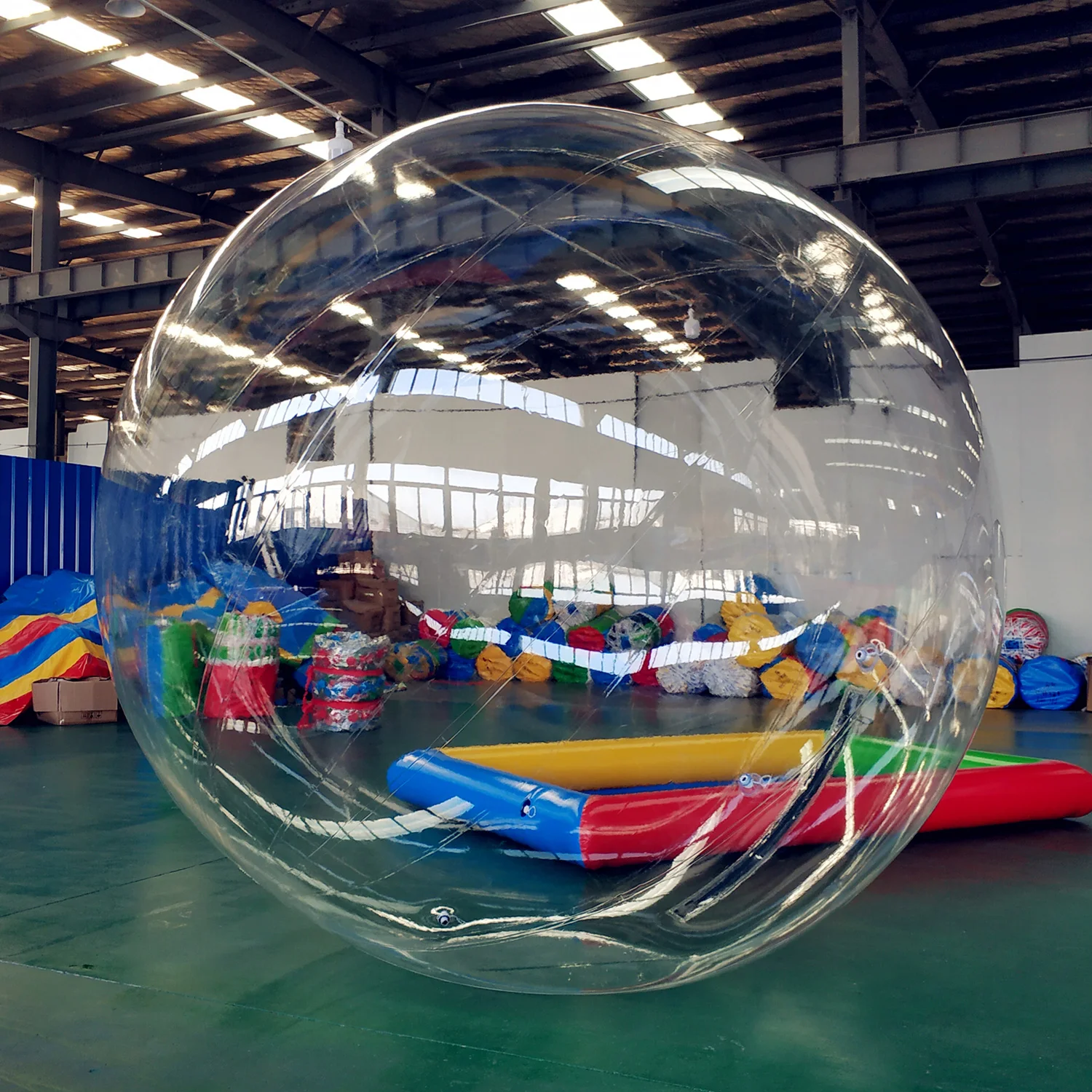 Factory price transparent inflatable toy balls zorb ball inflatable pool water ball