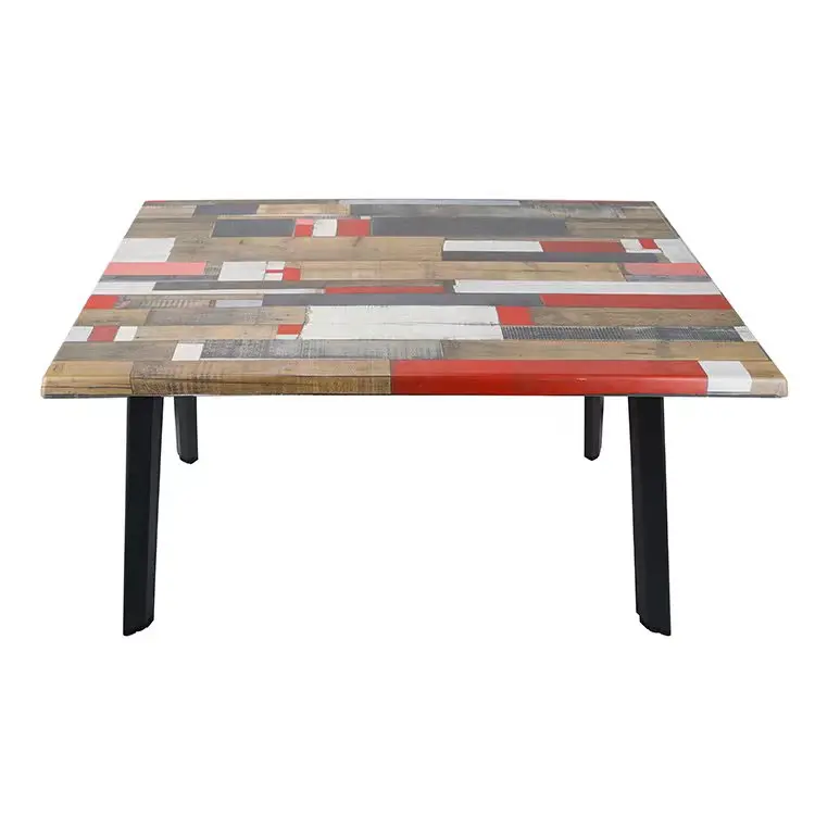 Kbana Rouge 1200*700MM Outdoor Dining Table  Waterproof Werzalit Wood for Cafe Canteen  Hotel Bedroom Dining Room Furniture