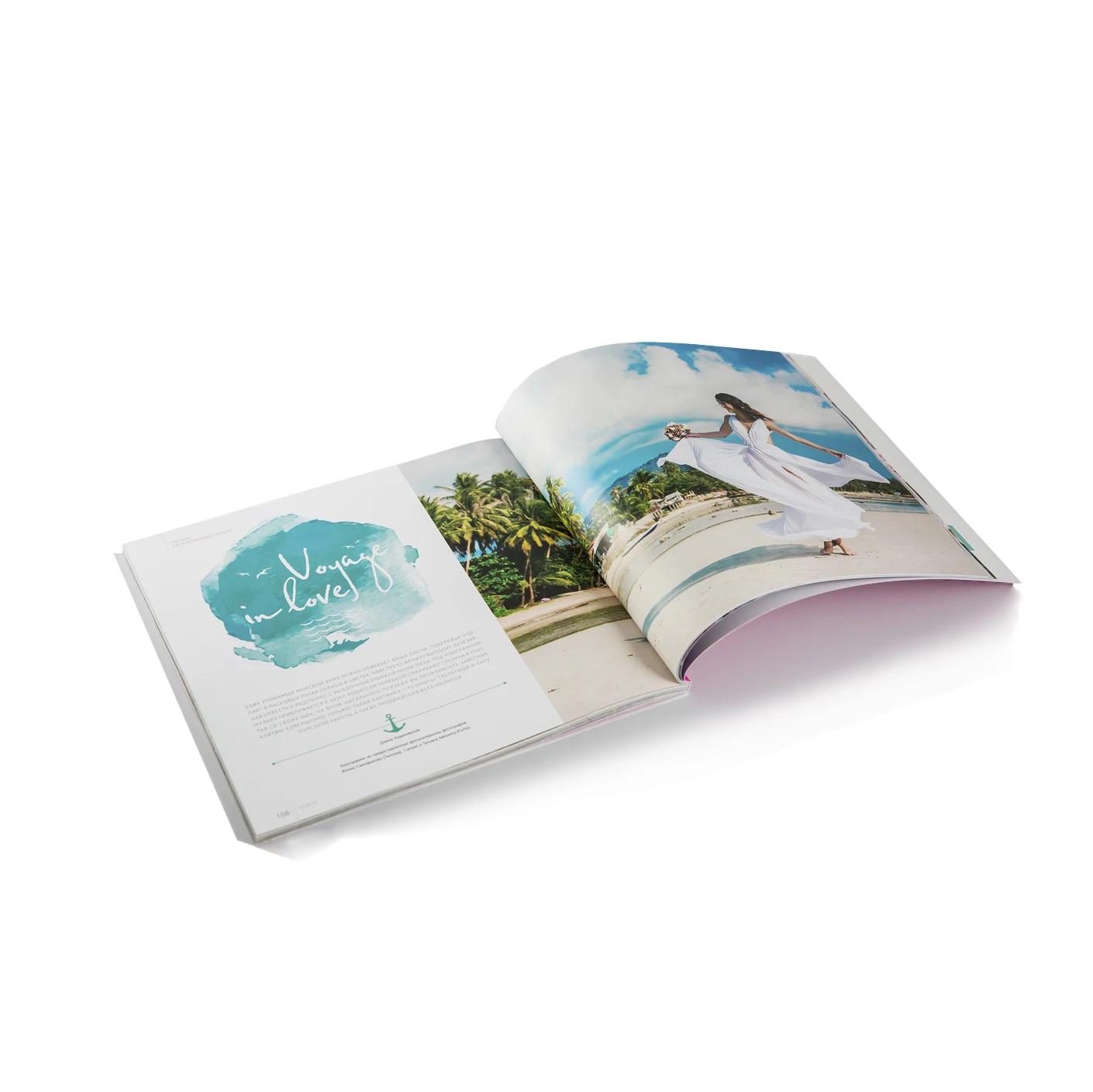 Индивидуальная печать A4 A5 A6 Мини цветная бумага буклет с инструкциями ламинирование художественная реклама журнал A3 Met брошюра печать