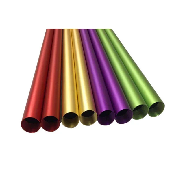 Precision anodized aluminum tubes round 6061 6063 aluminum tube small diameter aluminum tube
