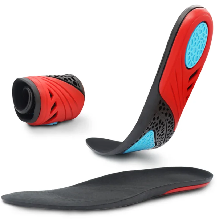 Высокоэластичная дышащая дезодорирующая спортивная стелька для поддержки стопы, впитывающая пот