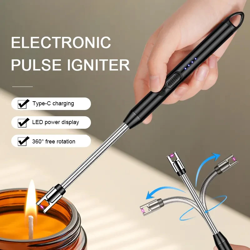 2024 Fren Company Wholesale Custom USB Flameless Electric Arc stove Lighter