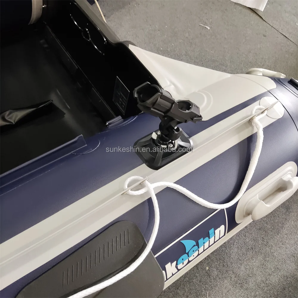 China 14.7ft Mini Fishing Dinghy 4.7m Inflatable Pontoons Rowing Boat for sale