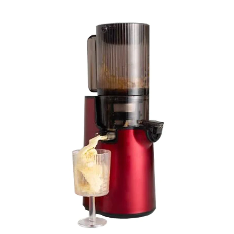 Wide Chute Maker Big Mouth Cold Press Vegetable Fruit Juice Vertical Slow Juicer Extractor Machine Quiet Dc Motor