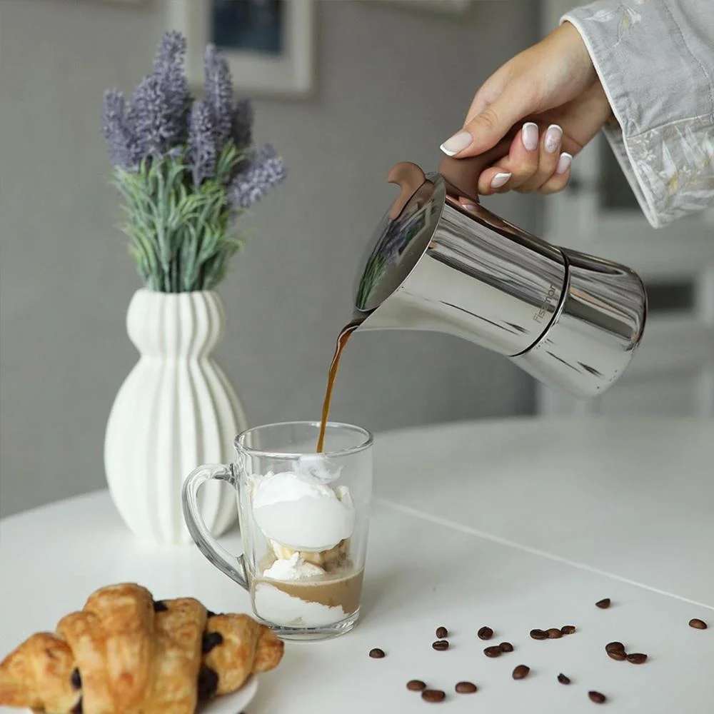 Fissman Stovetop portable cooks Espresso coffee maker for 9 cups / 540 ml