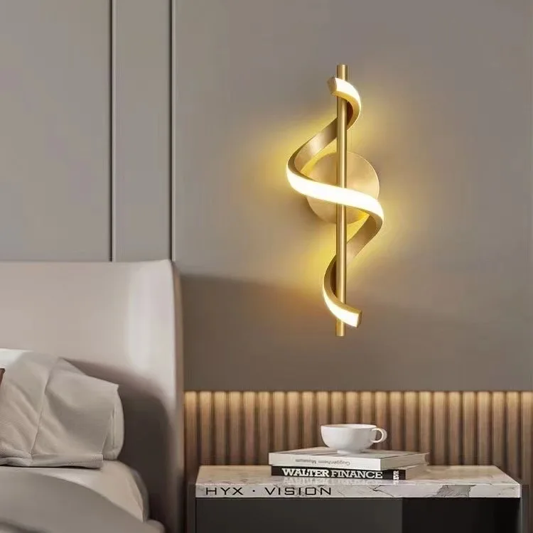 Metal Dimmable LED Indoor Wall Lamp Wall Light For Home Hotel Restaurant Living Room Corridor Shop Bar Cafe