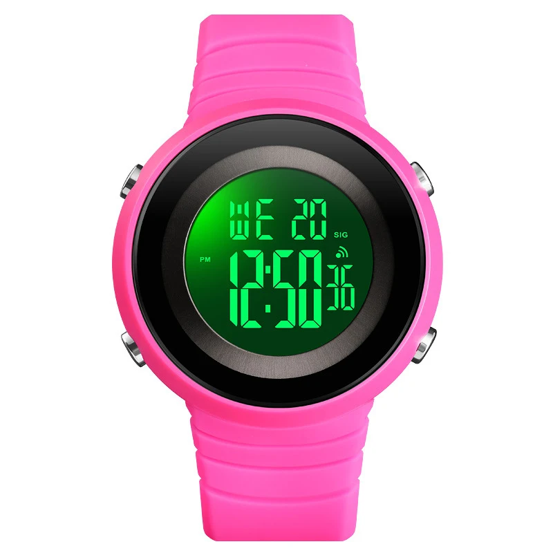 Reloj para hombre indestructible luxury brand designer pink colour digital watches for girls