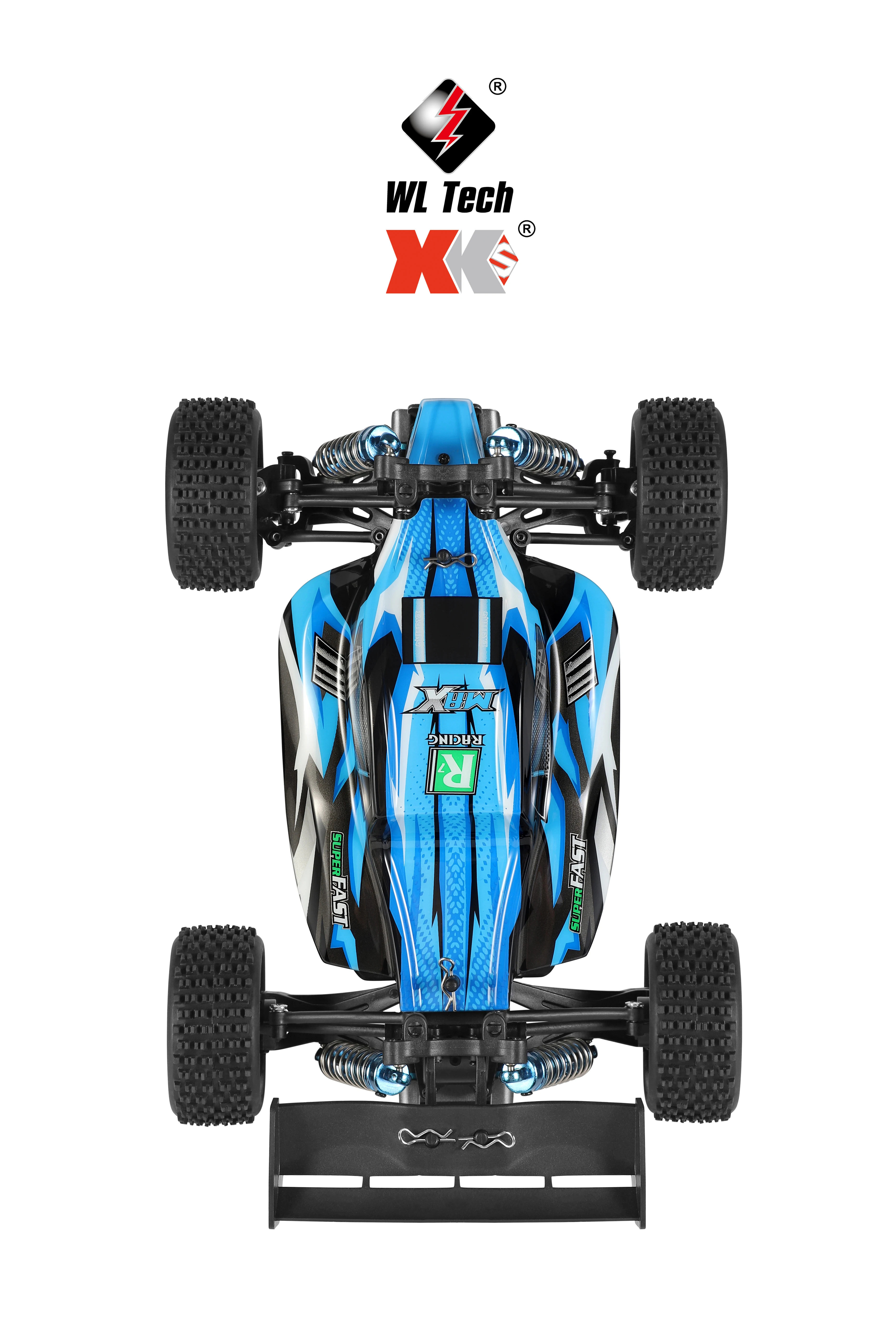 Super Power WLtoys 184011 Off Road Rc Buggy Upgraded A959 2.4G 1:18scale 4WD Speed Racing Car(30km/h)