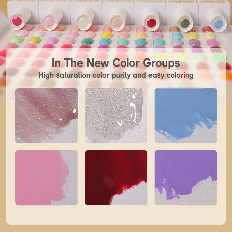 2024  R S Nail Factory Create Your Own Brand 3 Step UV Gel 216 ColorsGermany Nail Polish  Hema Free 15Ml Nail Art Pure Color Gel