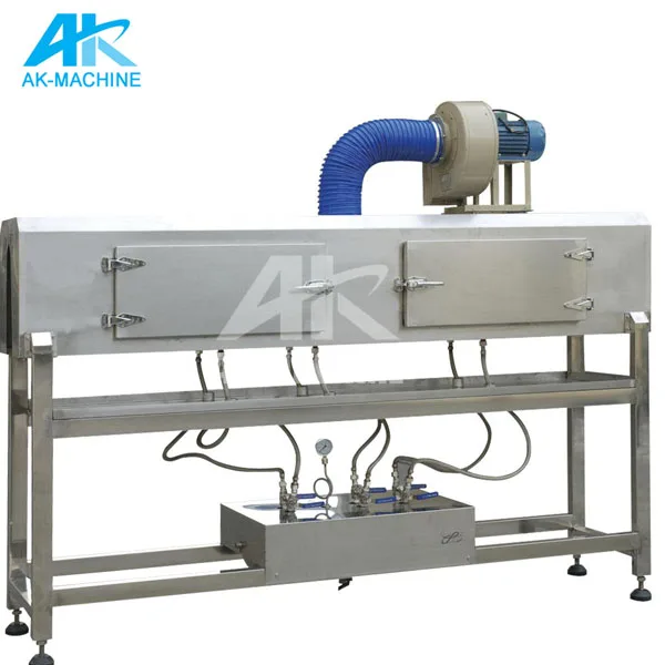 Hot Sale Efficient Steam Shrink Tunnel Machine For Bottle Label With Steam Generator