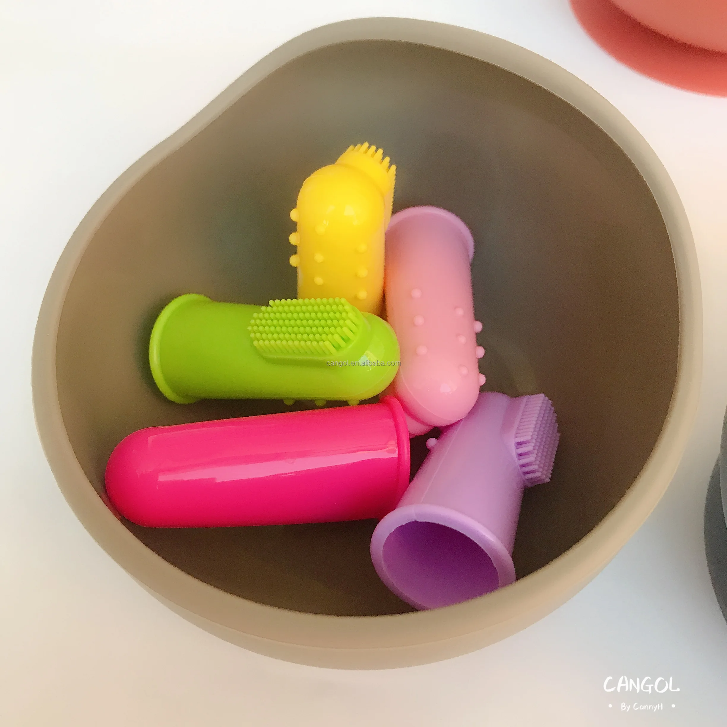 
Foodgrade Baby Finger Toothbrush For Babies & Toddlers 