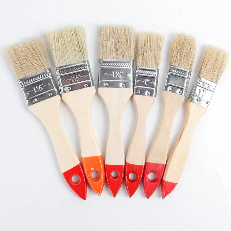 Competitive Price 2 inch Paint Brush 1inch Paint Brush Hot Selling Bristle Paint Brush manufacturer Bristle Length customization