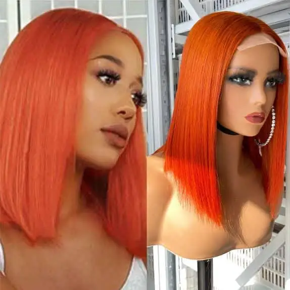 Straight bob wig human hair frontal human hair wigs afro wigs for black women human hair