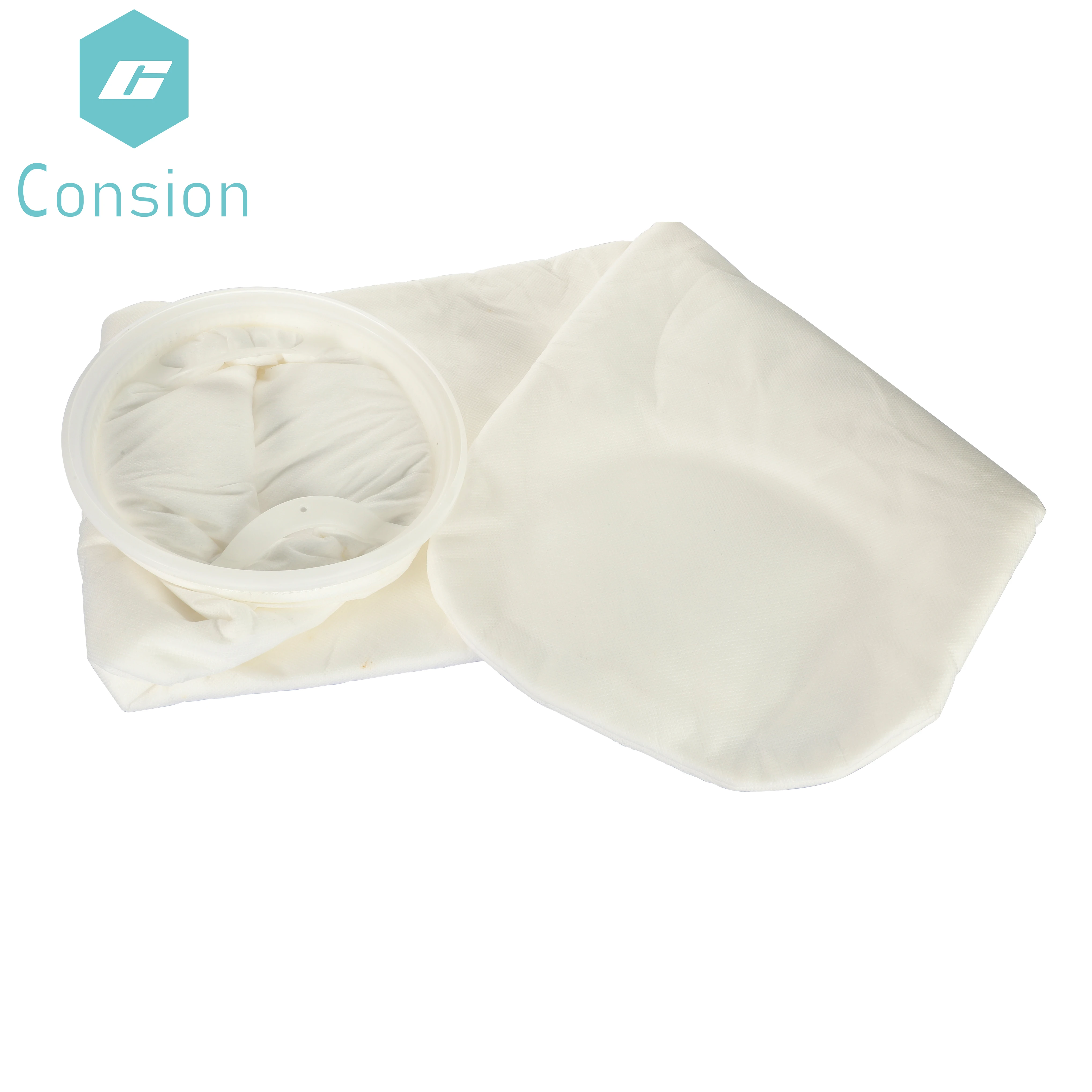 Customized High Quality Industrial 0.1 Micron Filter Bag pe/pp/nylon liquid filter bag/filter sock